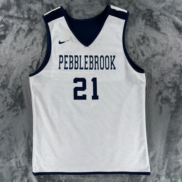 Nike Team Basketball Jersey Men M Pebblebrook High School Atlanta Georgia Team - Picture 3 of 11